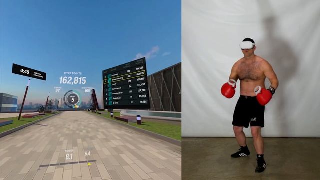 Run It Up (10 Min Workout, Ianthe) - FitXR / Box VR (Oculus Quest 2) - Playing with Boxing Gloves!! смотреть онлайн