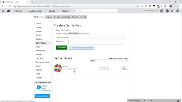 How To Make A Working Admin Gamepass On Roblox Studio! (STILL WORKS IN 2022!) смотреть онлайн