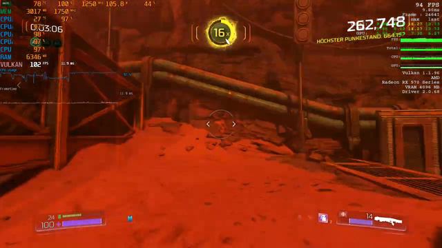 Dedicated Upgrade! Doom Benchmark - A10-7850k + RX 570 4GB (Preset: Vulkan Ultra - 1080p) смотреть онлайн