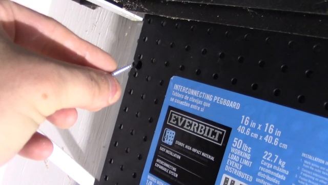 How to organize your tools like a pro (Everbilt pegboard) смотреть онлайн