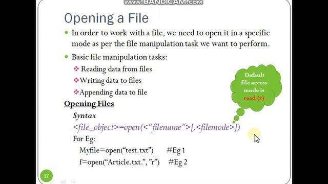 Python #81 Data File Handling File Modes Part 2 смотреть онлайн