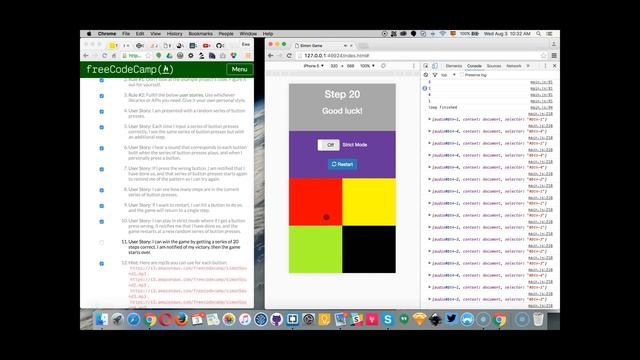 Simon Game - Weekly Code Vlog {01} смотреть онлайн