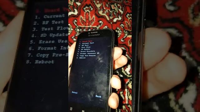 Lenovo A706 сброс настроек hard reset графический ключ пароль зависает висит на заставке смотреть онлайн