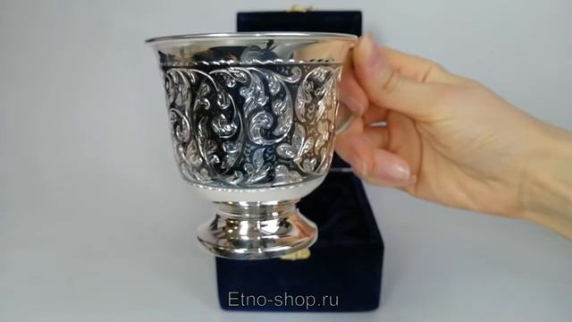 Серебряная кружка «Праздничная» 73-125 смотреть онлайн