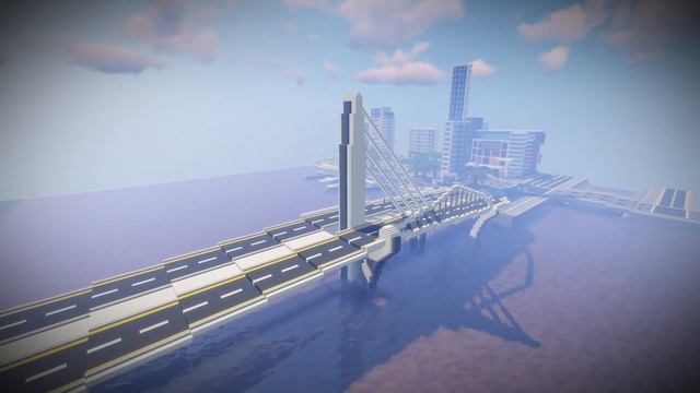 Modern City #6: Bridge & Roads - Minecraft Timelapse смотреть онлайн