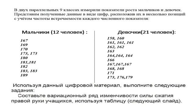 Открытый урок по биологии
