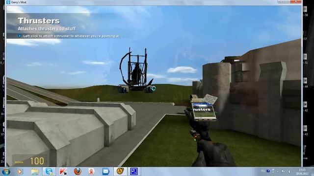 как сделать самолёт в Garrys mod смотреть онлайн