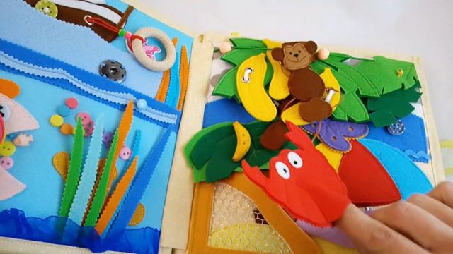Книжка з тканини та фетру для дівчинки смотреть онлайн