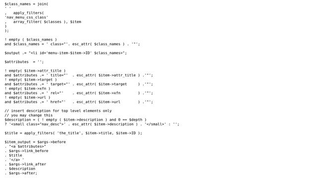 Wordpress: Menu items description? Custom Walker for wp_nav_menu() (4 Solutions!!) смотреть онлайн