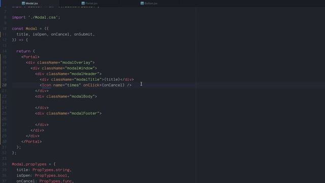 React компоненты #12 Модальное окно (Modal window) смотреть онлайн
