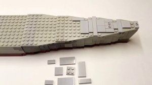 Эсминец типа Флетчер (Fletcher-class destroyer) из конструктора лего. Инструкция лего корабль.