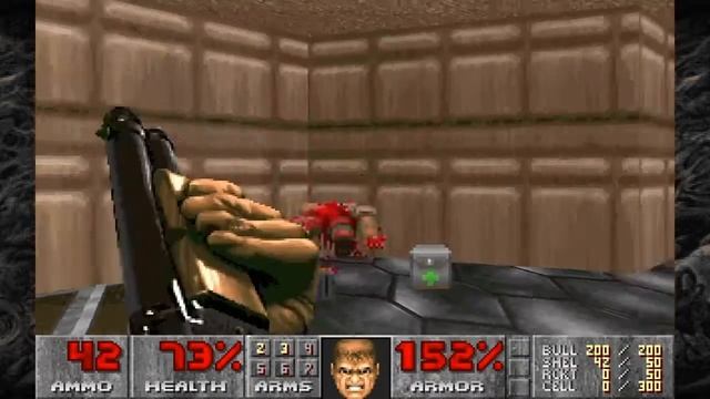 Нечаянно нашёл секретный уровень 1# Прохождение Doom 1993 смотреть онлайн