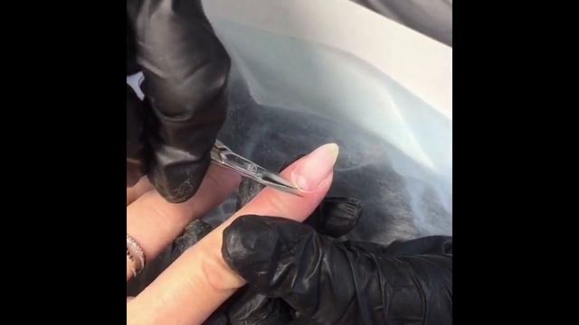 20|. Чёрные ногти, комбинированный маникюр,выравнивание ногтевой пластины,красим под кутикулу ? смотреть онлайн