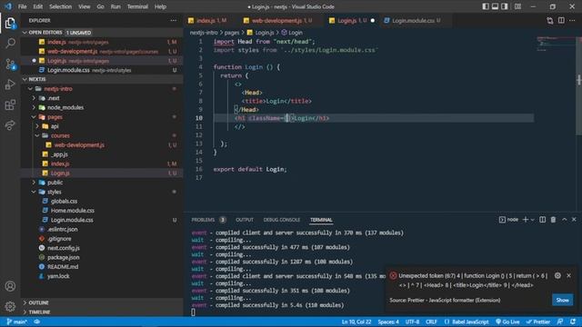 How CSS Modules work in in Nextjs - 05 | NextJS Tutorial For Beginners смотреть онлайн