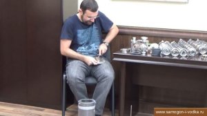 Буфер в режиме работы обычной тарельчатой колонны.