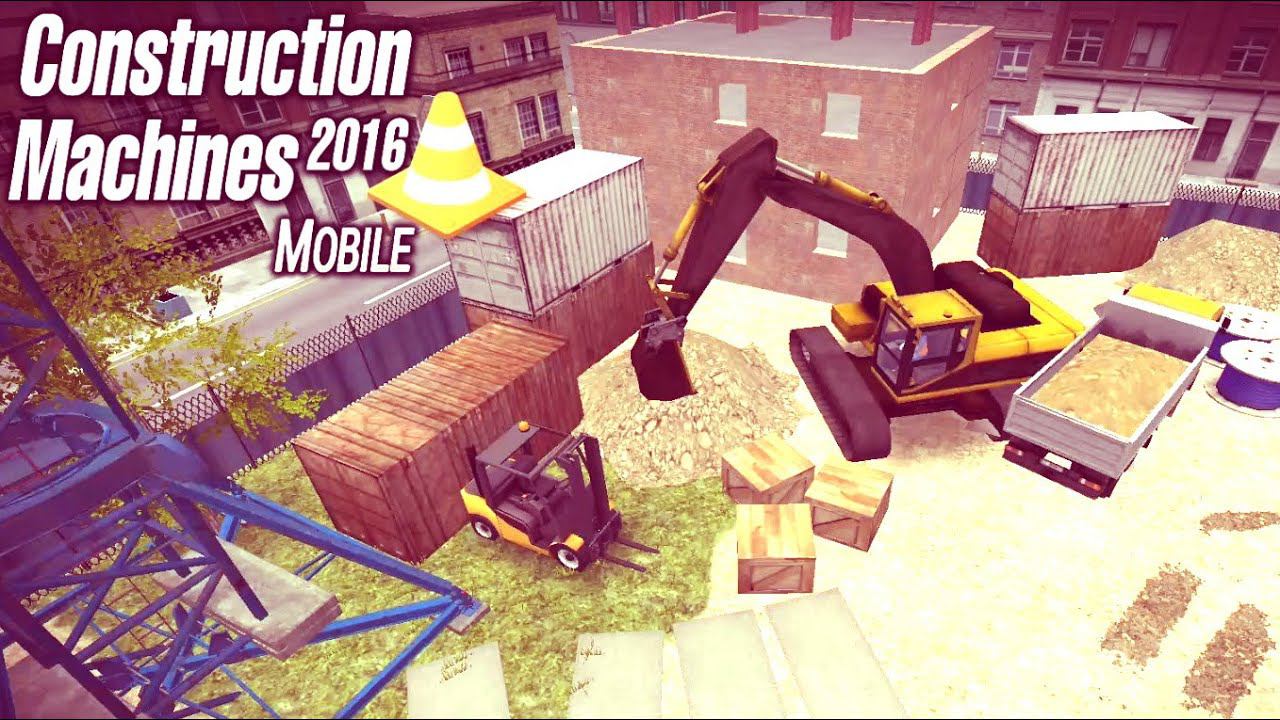Construction Machines 2016 - Симулятор строительства на Android смотреть онлайн