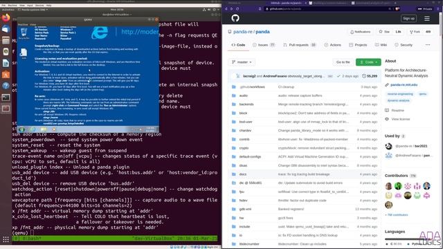 PANDA: Reverse engineering with record and replay. смотреть онлайн