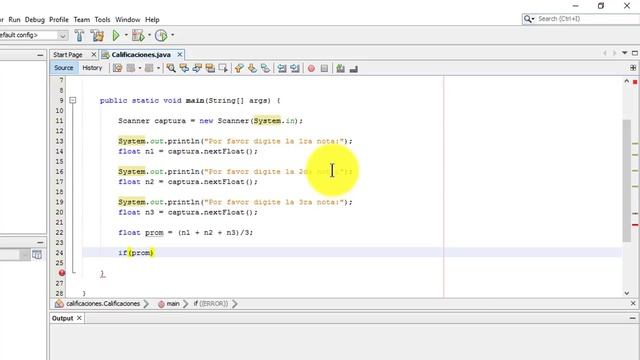 05 - Ejercicio calcular promedio y condiciones multiples Java (ejercicio NO orientado a objetos) смотреть онлайн