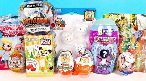 СЮРПРИЗ MIX! MARVEL Funko, Hairdorables, Disney, Барбоскины, Лео и Тиг Unboxing Kinder Surprise