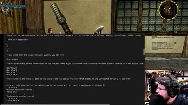 How To Join User Channels 1-8 Custom In LOTRO | A LOTRO Guide.