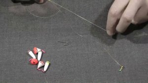 Уловистая оснастка зимней удочки. Мормышка и дополнительный поводок.