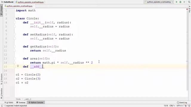 Python Operator Overloading | python tutorials смотреть онлайн