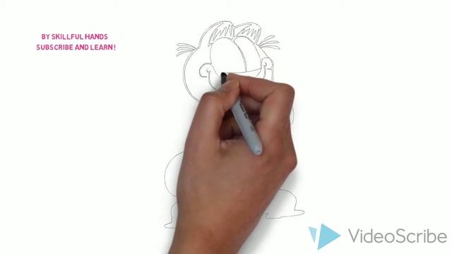 How to Draw a Garfield / Как нарисовать Гарфилда смотреть онлайн