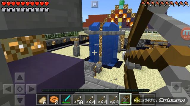 Игоаем в Minecraft pe batle arena .стрелок от бога смотреть онлайн