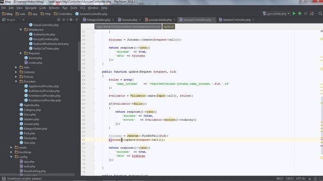 Simple CRUD with Laravel 5.2 +AJAX in Backend Site By Ell Faridzy смотреть онлайн