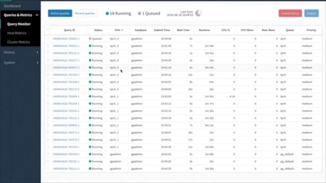 The New Greenplum Command Center (GPCC) v. 2.3 смотреть онлайн