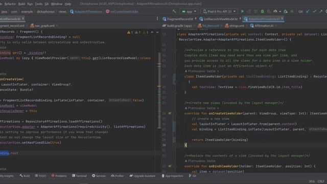 Android Native 7 – RecyclerView II (Data Binding) смотреть онлайн
