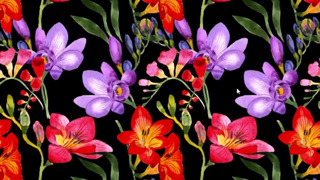 Freesia Watercolor png смотреть онлайн