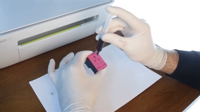 Заправка картриджей HP 123 на МФУ HP Deskjet 2130 смотреть онлайн