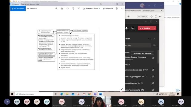 Земельное право Лекция 28 11 2020 смотреть онлайн