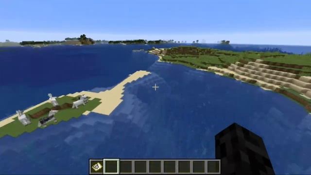Big Minecraft island seed with shipwreck for the Java version 1.16.1 смотреть онлайн