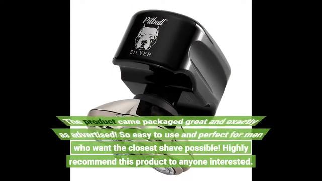 Skull Shaver Pitbull Platinum PRO Electric Razor - Wet/Dry 4 Head 4d Cordless USB Rechargeable...