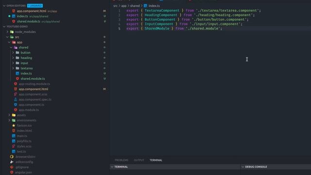Importando typescript files con Barrels en angular | (Angular Barrels) | como hacerlo ? смотреть онлайн