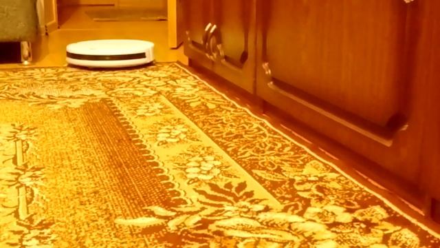Запуск функции влажной уборки робот пылесос Mi Robot Vacuum-Mop 2 Lite смотреть онлайн