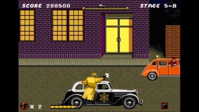 Sega Mega Drive 2 (Smd) 16-bit Dick Tracy stage 5