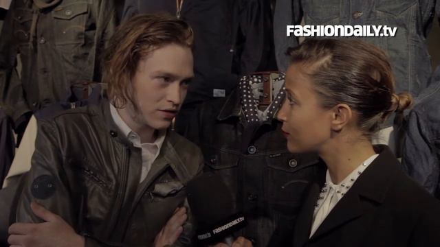 Caleb Landry Jones - G-Star Raw opening Cannes 2012 interview смотреть онлайн