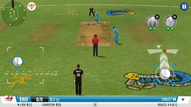 Cricket Game Jar 240x320 Android | Gameplay смотреть онлайн