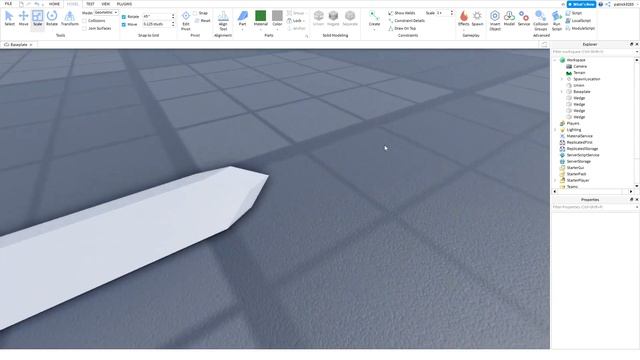 [WITHOUT BLENDER] Make a sword [Roblox Studio] смотреть онлайн