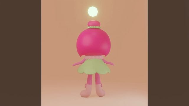 My project for course: Kawaii Character Creation in 3D with Blender смотреть онлайн