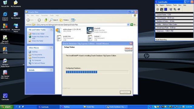 Oracle Install.avi смотреть онлайн