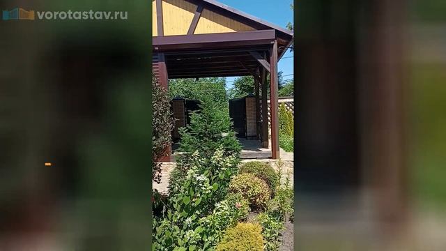 Роллетные ворота Алютех Trend г. Ставрополь - Портфолио смотреть онлайн