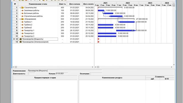 Project Expert - Календарный план смотреть онлайн
