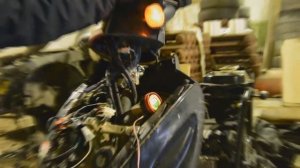 Пучеглазый ч2 - Как завести китайский скутер с сигнализацией без ключа?