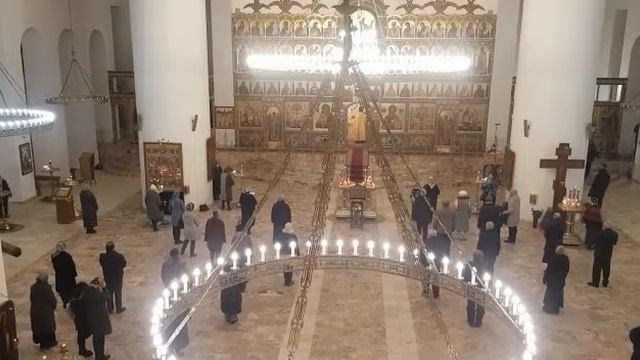 Песнопения всенощного бдения. Храм всех Московских святых смотреть онлайн