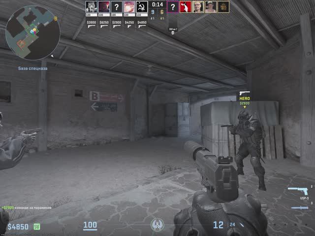 Хороший раунд учитывая мой скилл и реакцию