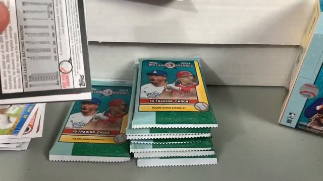 2021 Topps Big League Baseball Hobby Box Break! смотреть онлайн